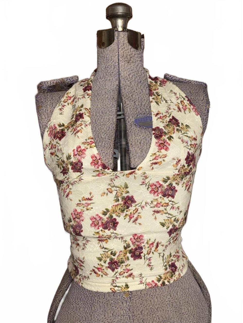 White Fox Boutique Women's floral Halter top